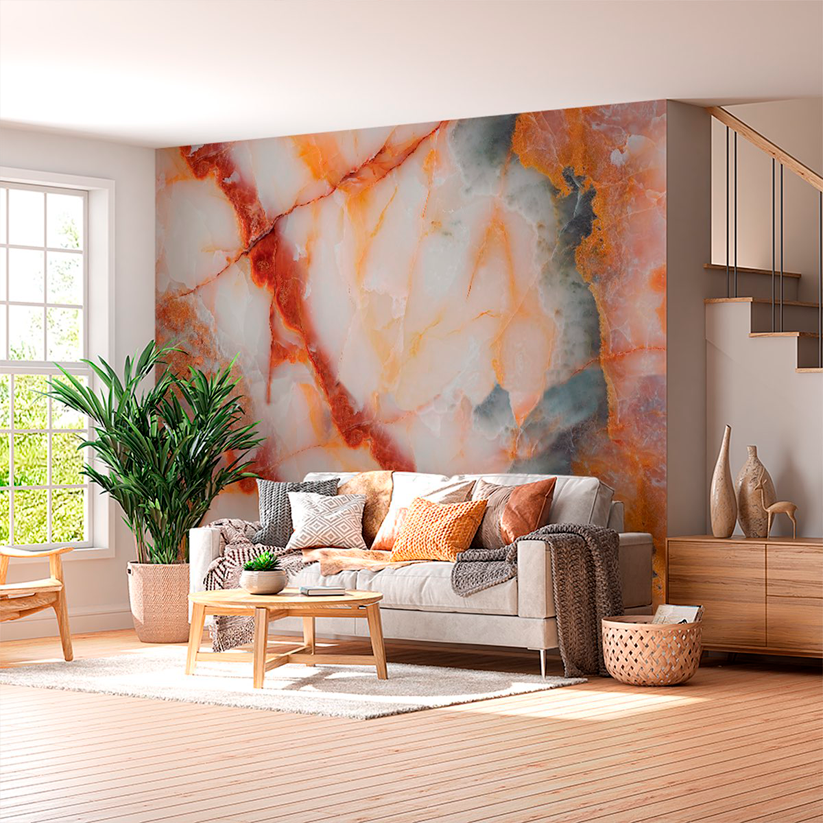 Marbled Vinyl Tiles (2.7 m x 1 m)